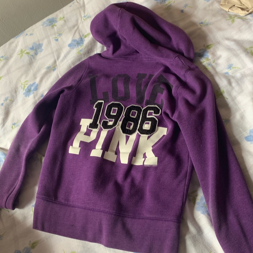 PiNK hoodie size small